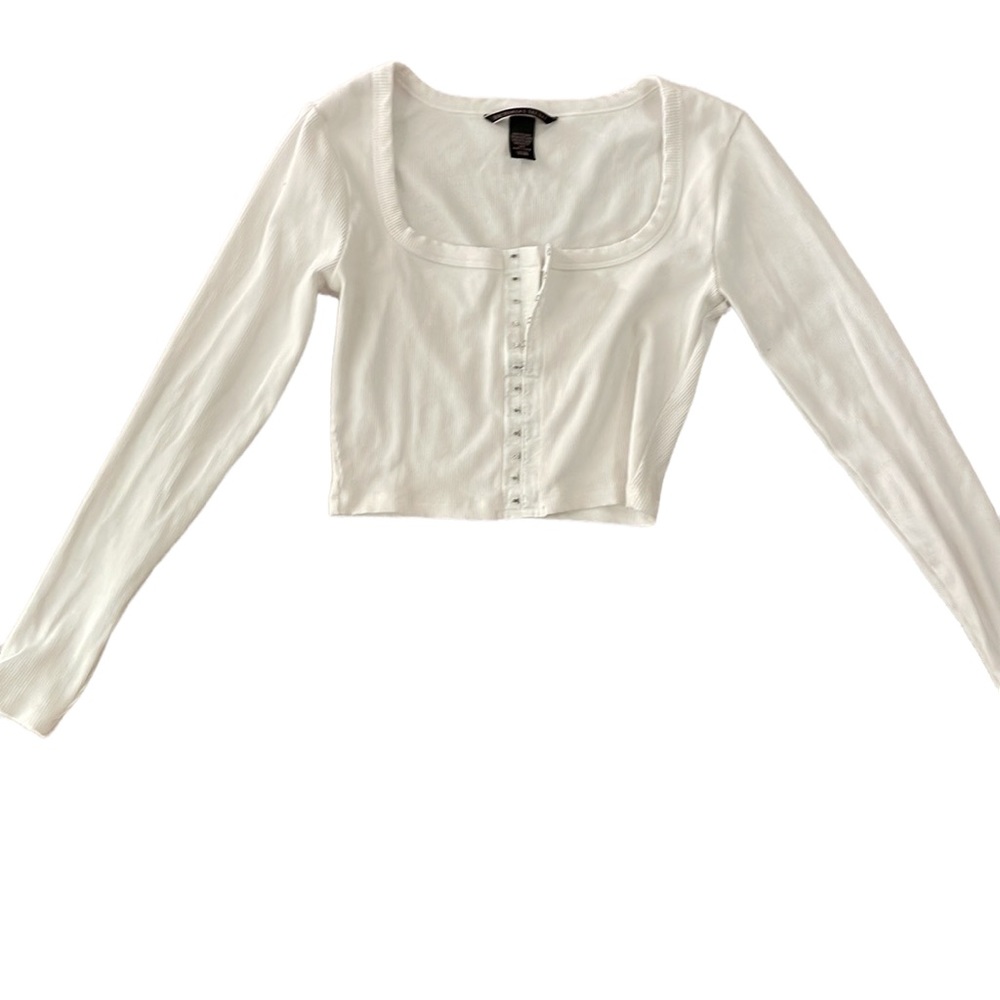 Victoria’s Secret Crop Top Long Sleeve.